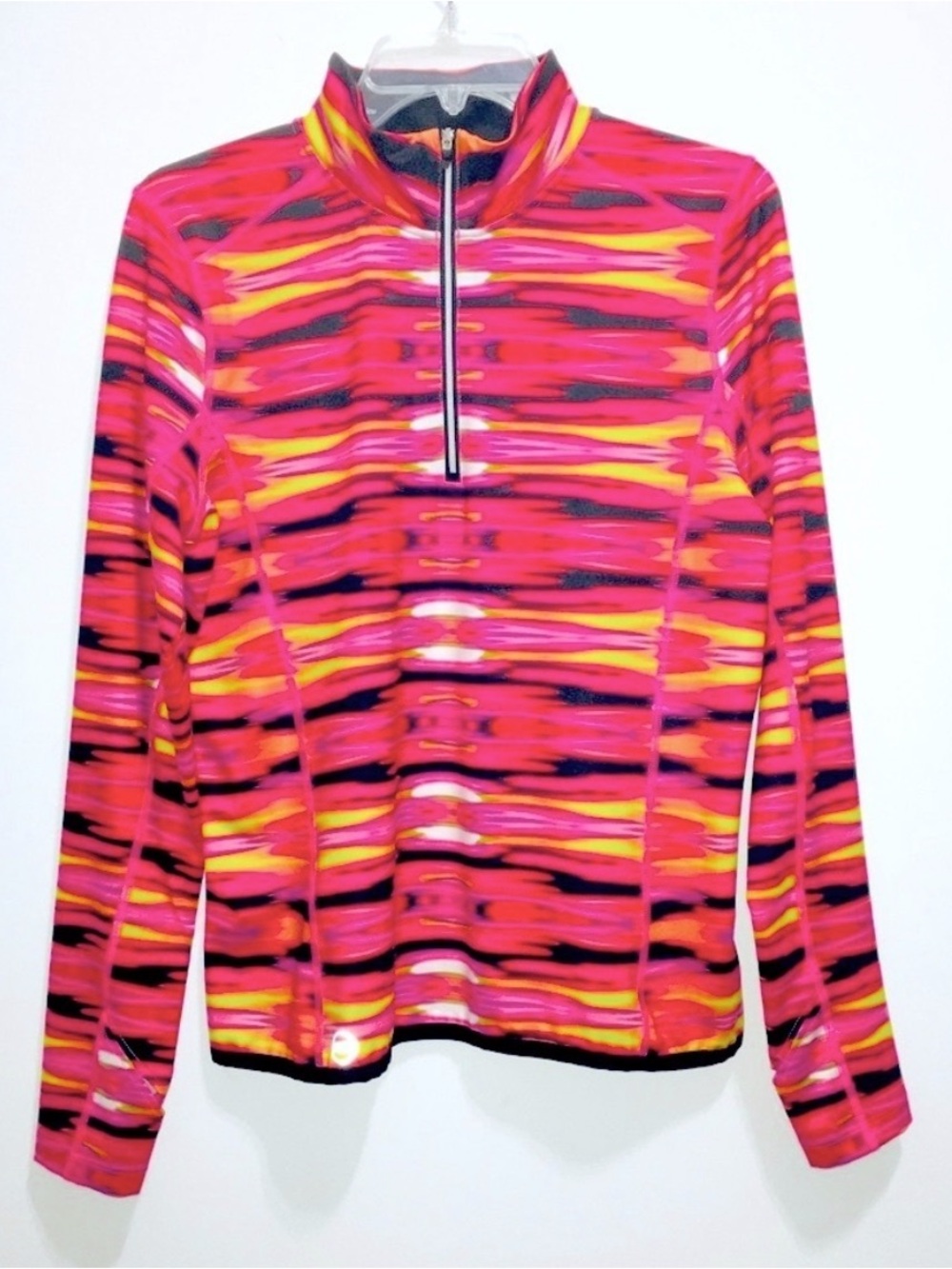 Lauren Ralph Lauren Active Women’s Half-Zipper Jacket Hot Pink